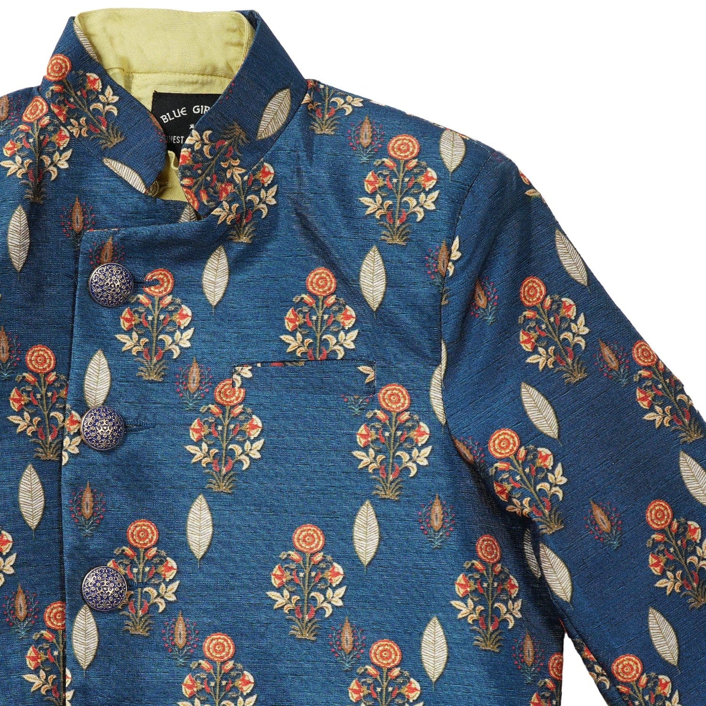 Blue Giraffe Boys Sherwani