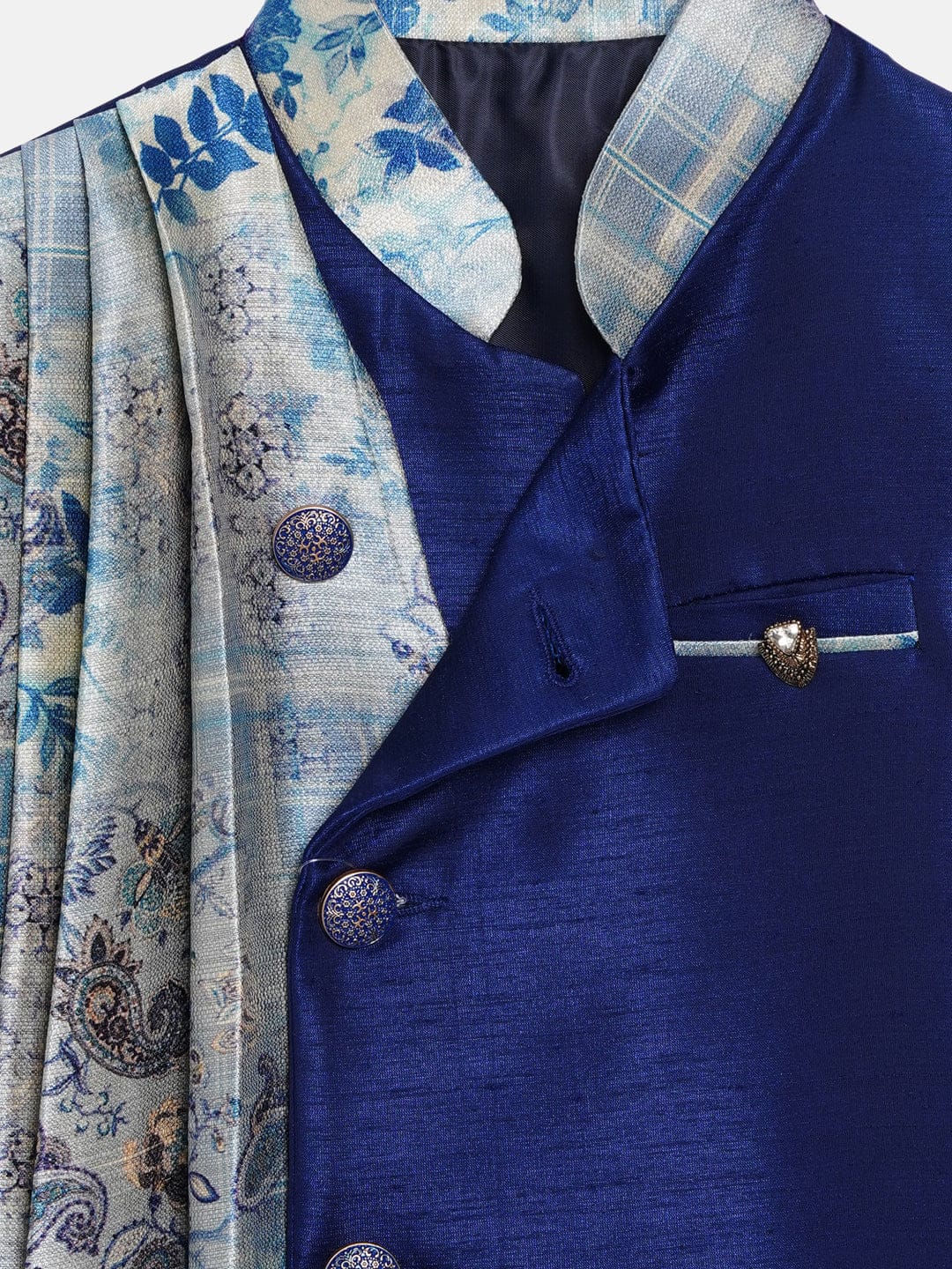 Blue Giraffe Boys Sherwani
