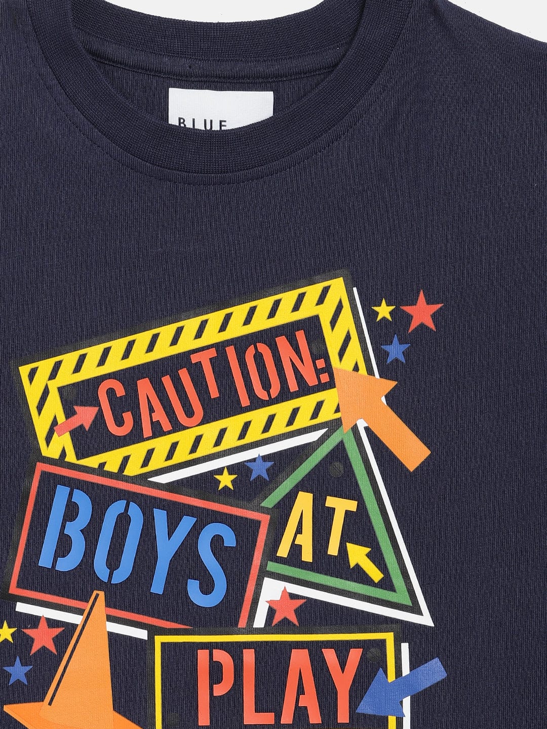 Blue Giraffe Boys Tshirt