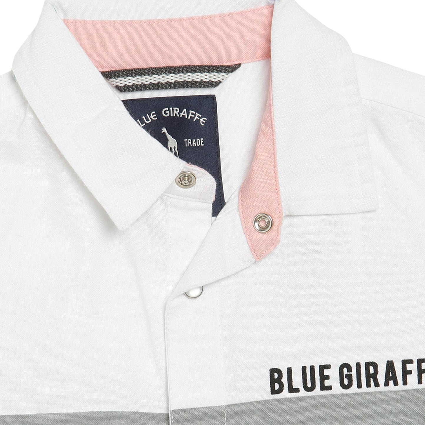 Blue Giraffe Boys Shirt
