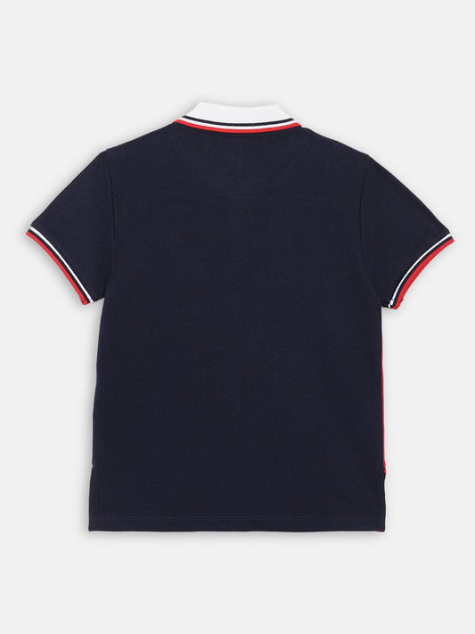 Blue Giraffe Boys Polo Tshirt