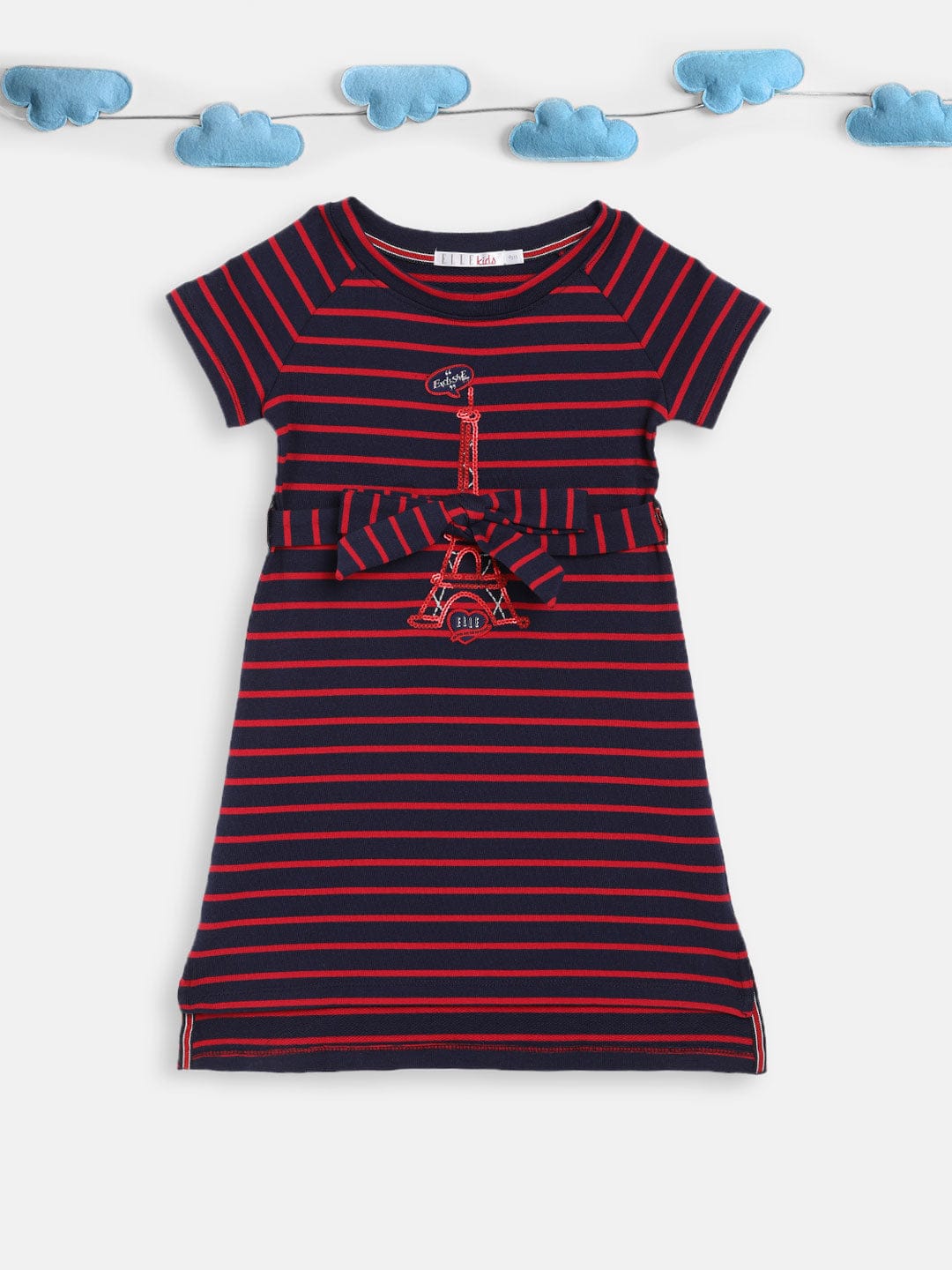 Elle Kids Round Neck Dress