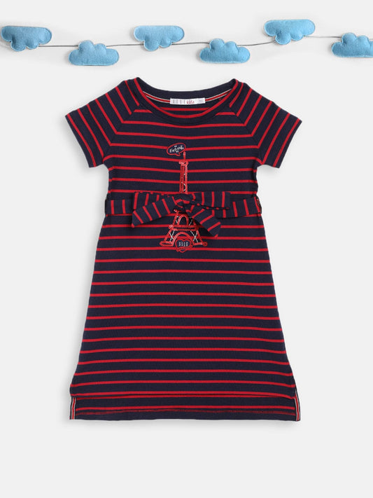 Elle Kids Round Neck Dress