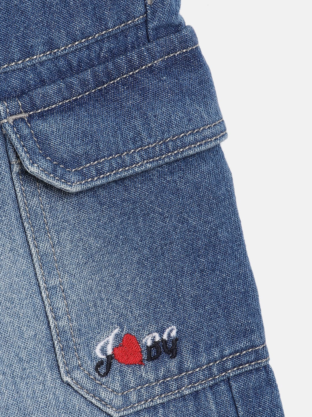 Blue Giraffe Girls Straight Fit Jeans