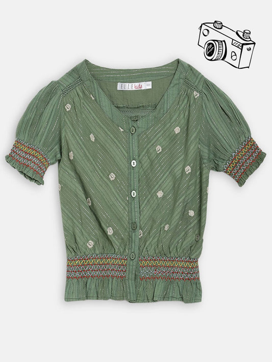 Elle Kids Round Neck Top