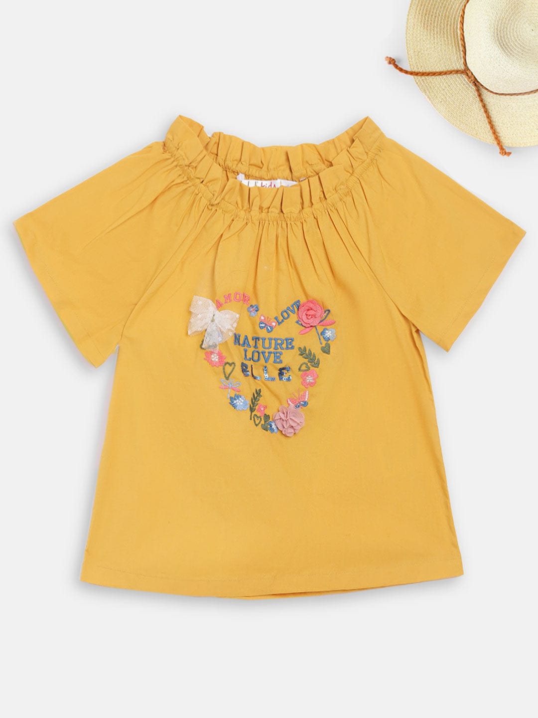 Elle Kids Round Neck Top