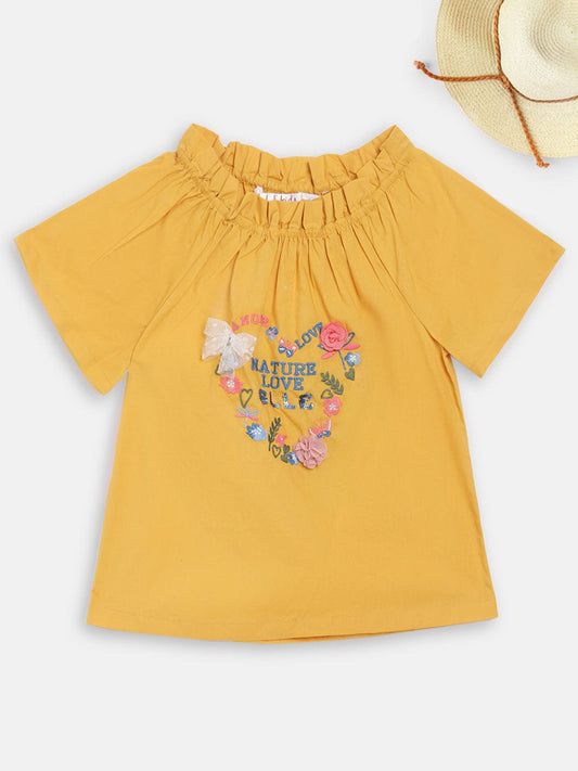 Elle Kids Round Neck Top