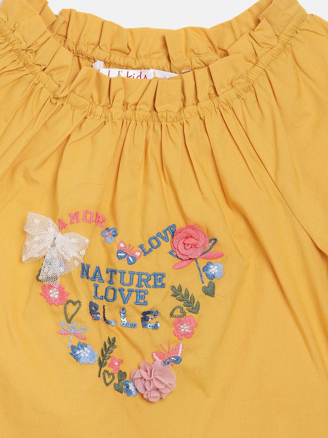 Elle Kids Round Neck Top