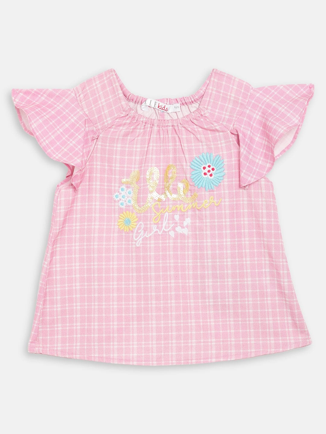 Elle Kids Square Neck Top