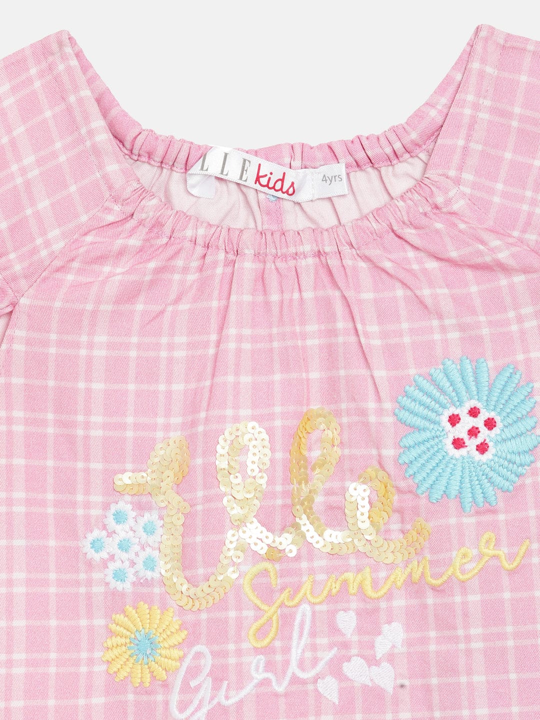 Elle Kids Square Neck Top