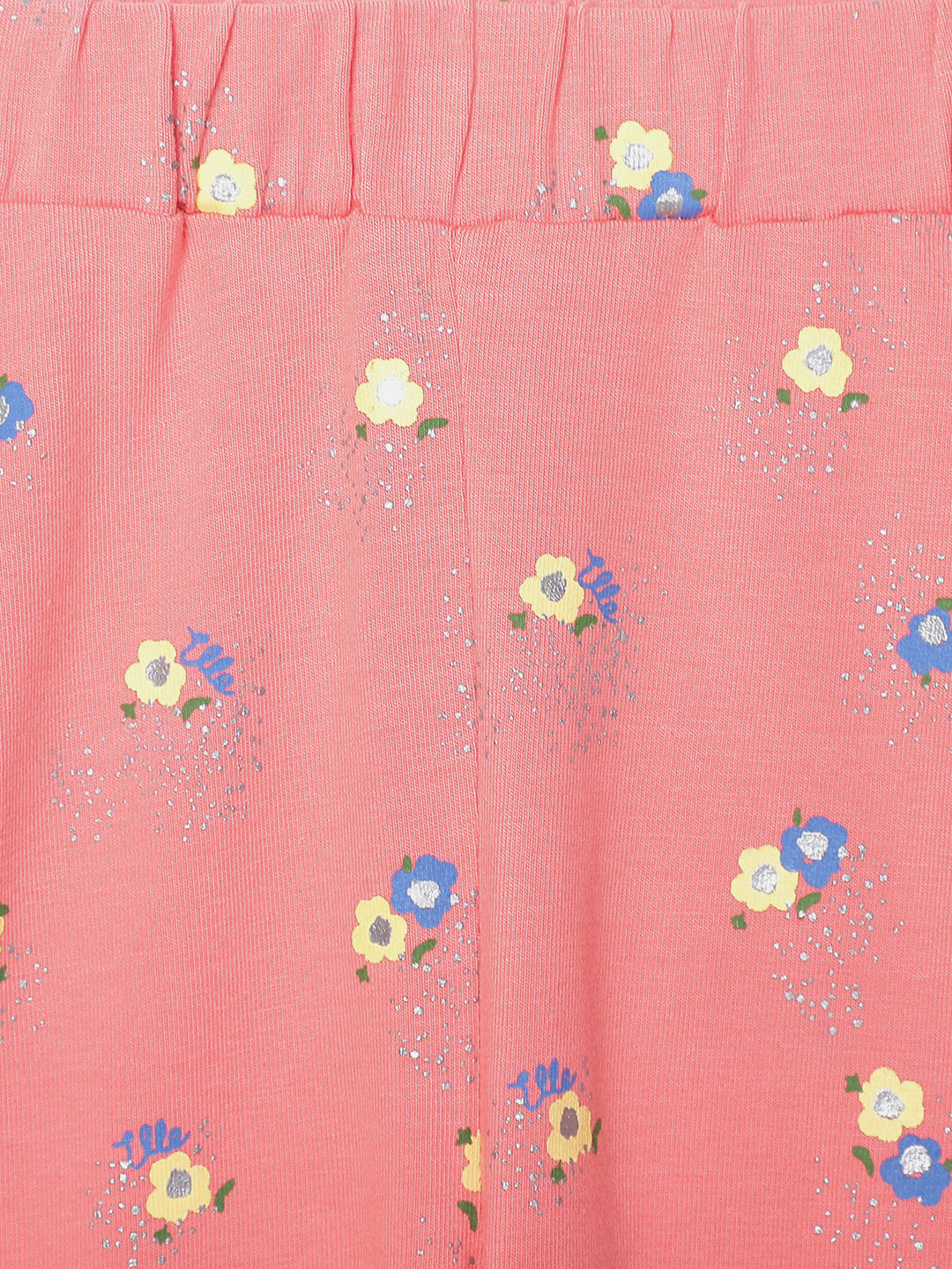 Elle Kids Girls Coral Printed Regular Fit Leggings