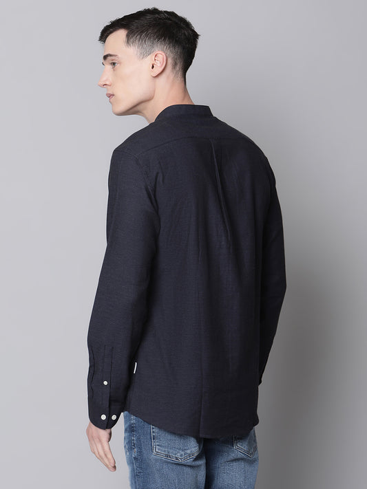 Lindbergh Blue Fashion Slim Fit Shirt