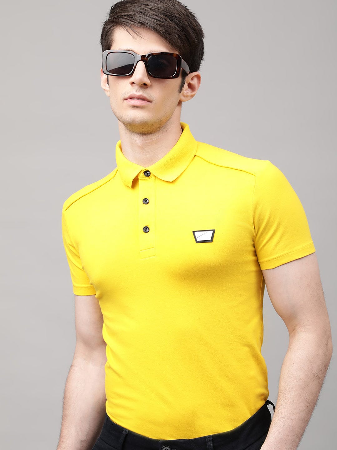 Antony Morato Men Solid Polo Tshirt