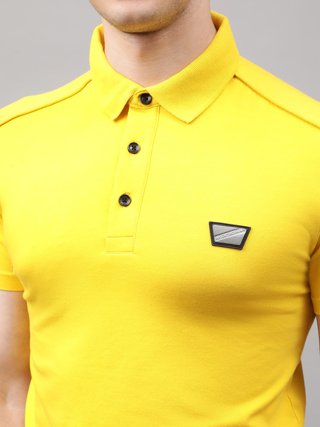Antony Morato Men Solid Polo Tshirt