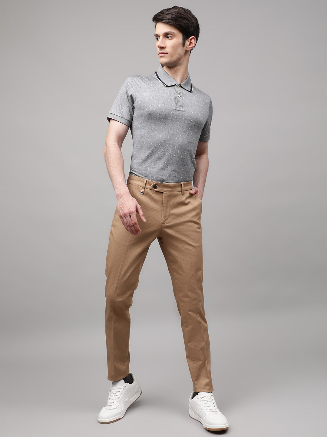 Antony Morato Men Skinny Fit Solid Trouser