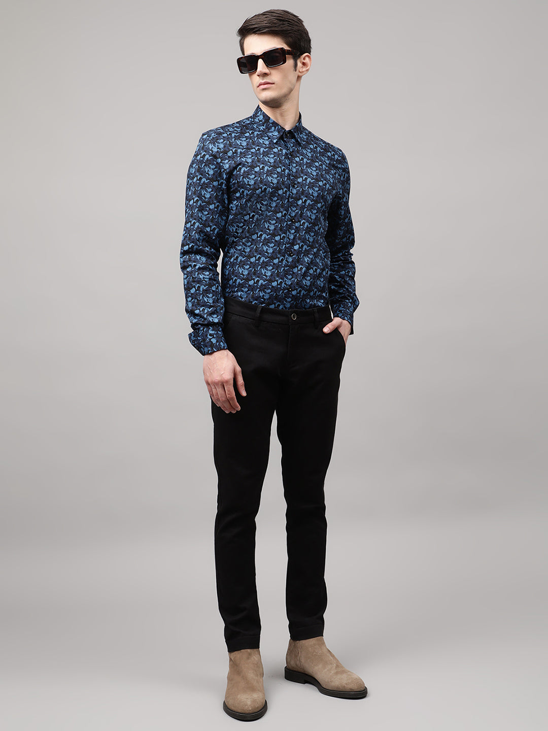 Antony Morato Multi Printed Slim Fit Shirt