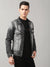 Antony Morato Men Black Solid Collar Jacket