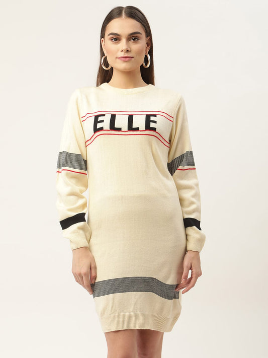 Elle Women Round Neck Dress