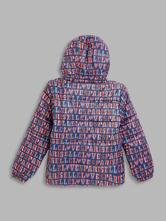 Elle Kids Round Neck Jacket