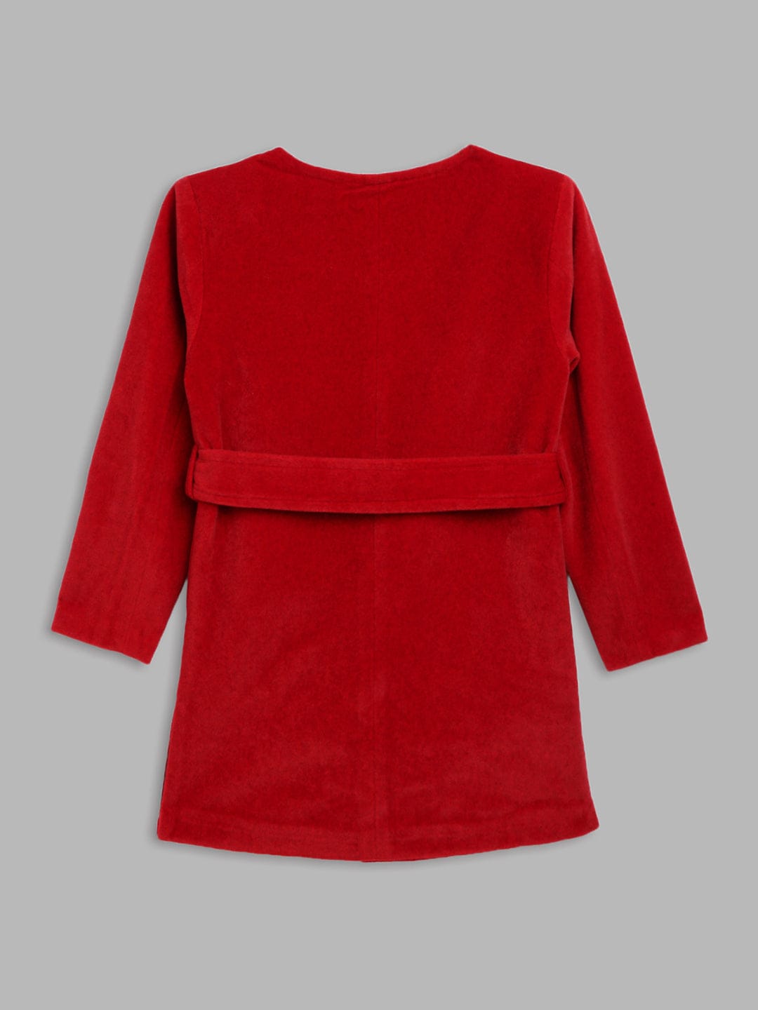 Elle Kids Round Neck Overcoat