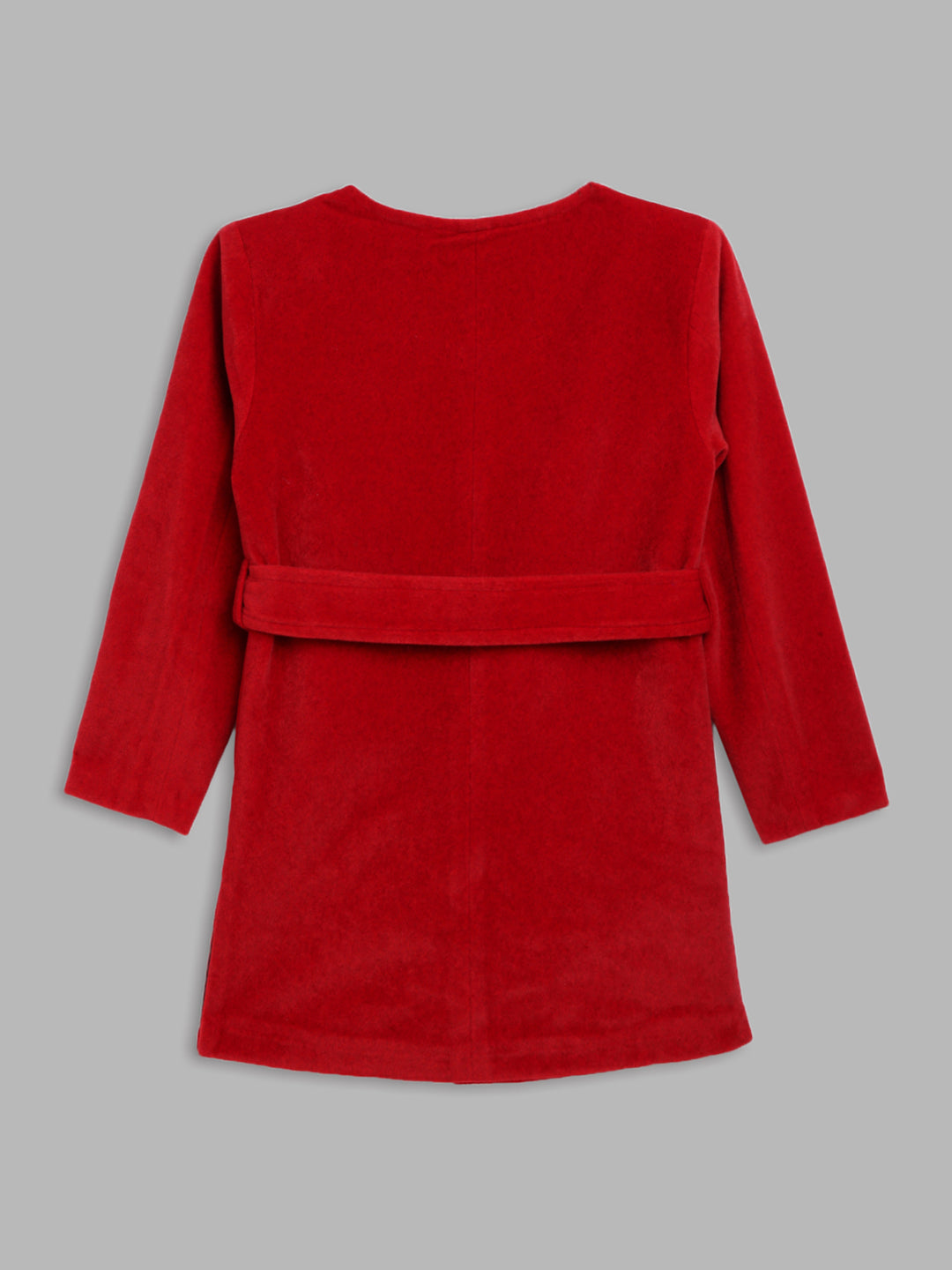 Elle Kids Round Neck Overcoat