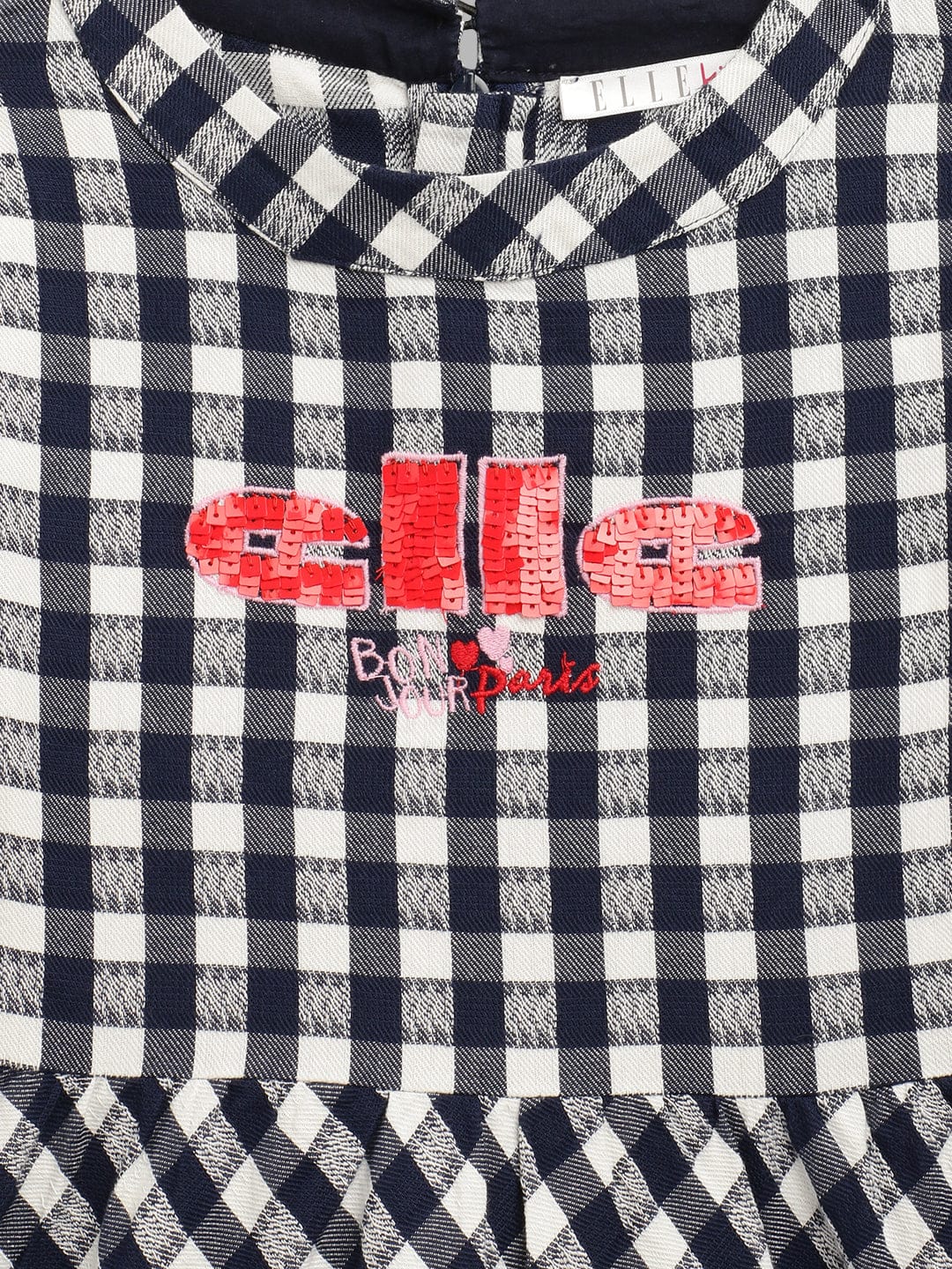 Elle Kids Round Neck Dress