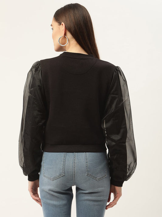 Elle Women Round Neck Sweatshirt