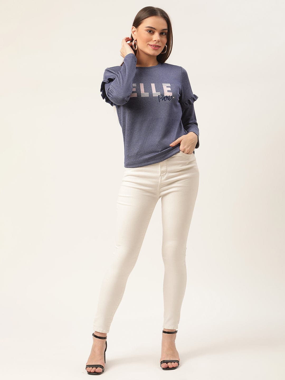 Elle Women Round Neck Tshirt