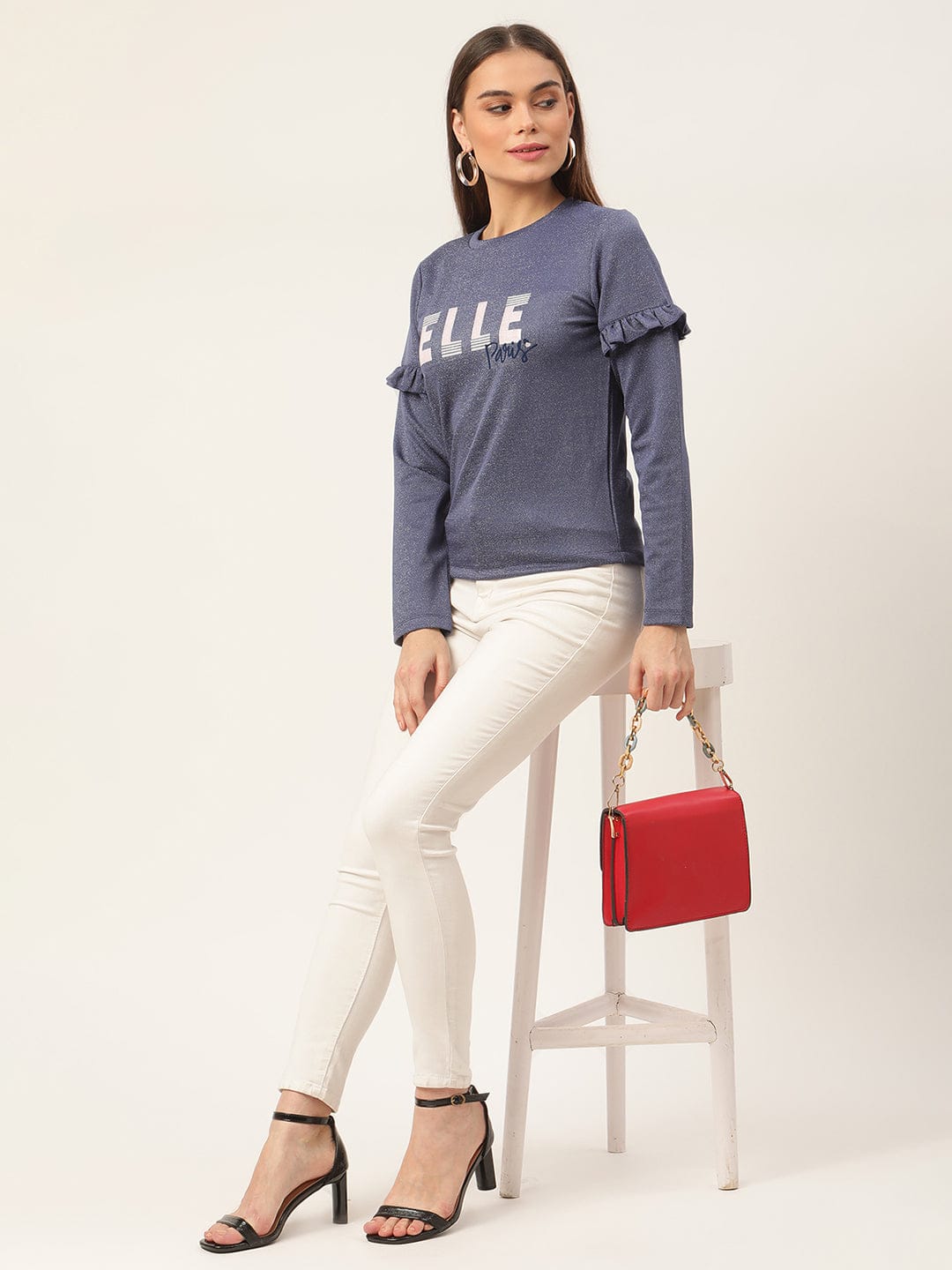Elle Women Round Neck Tshirt