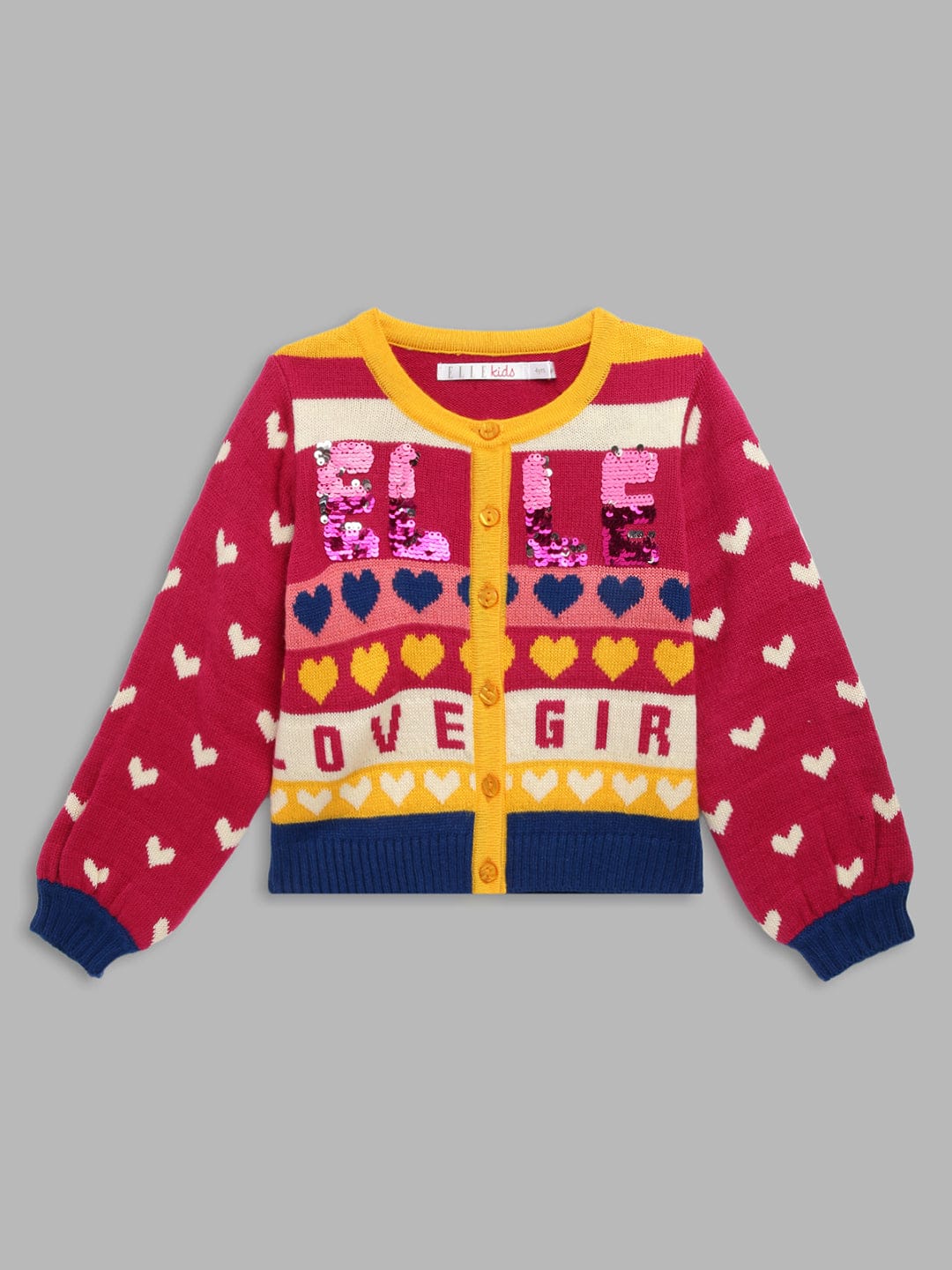 Elle Kids Round Neck Sweater