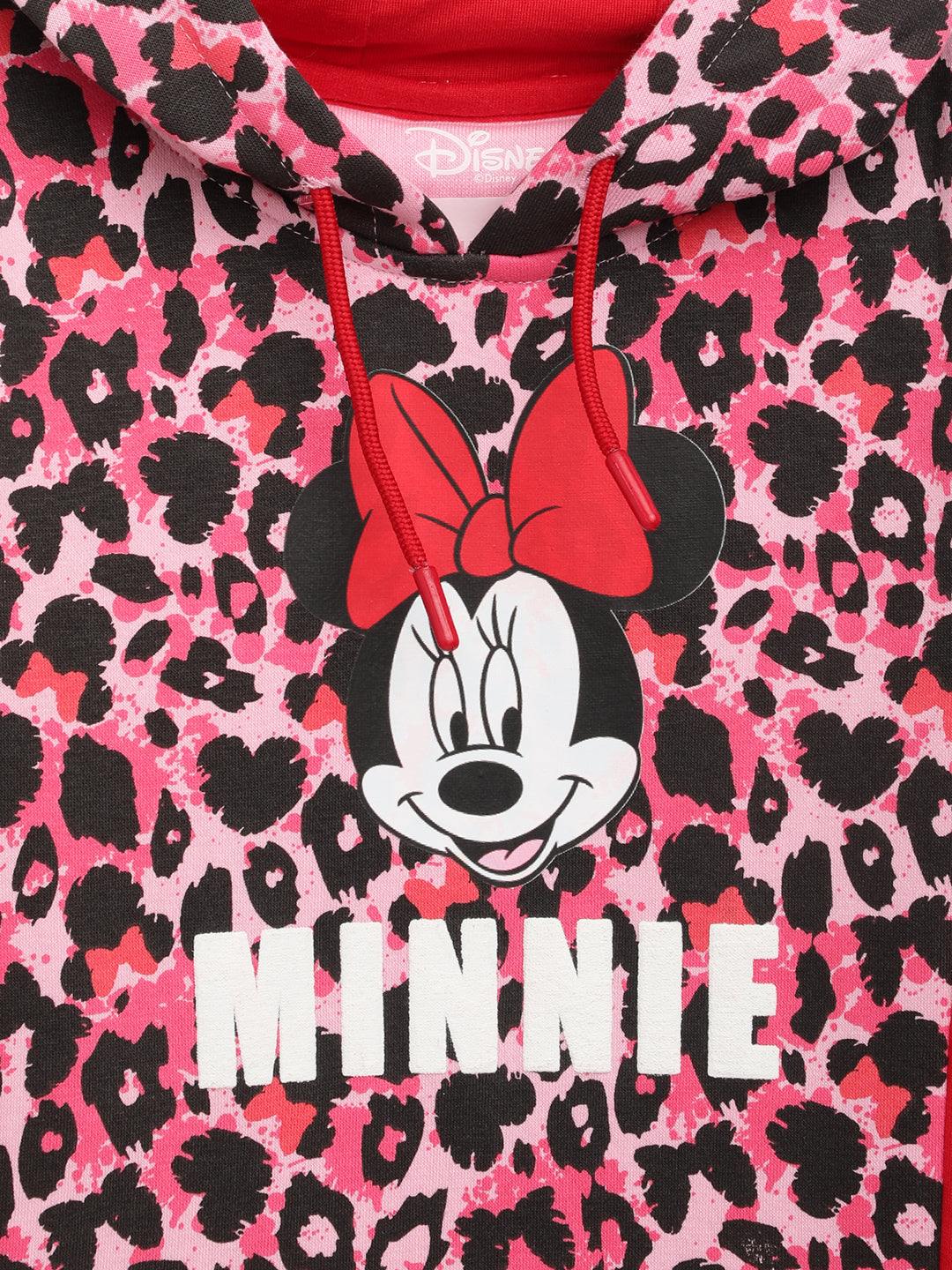 Blue Giraffe Girls Black Printed Round Neck Winter Dress