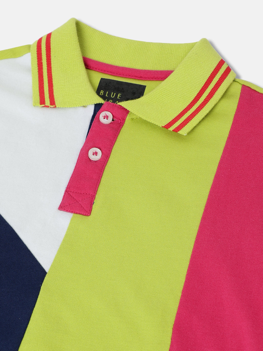 Blue Giraffe Kids Multi Regular Fit Polo Tshirt