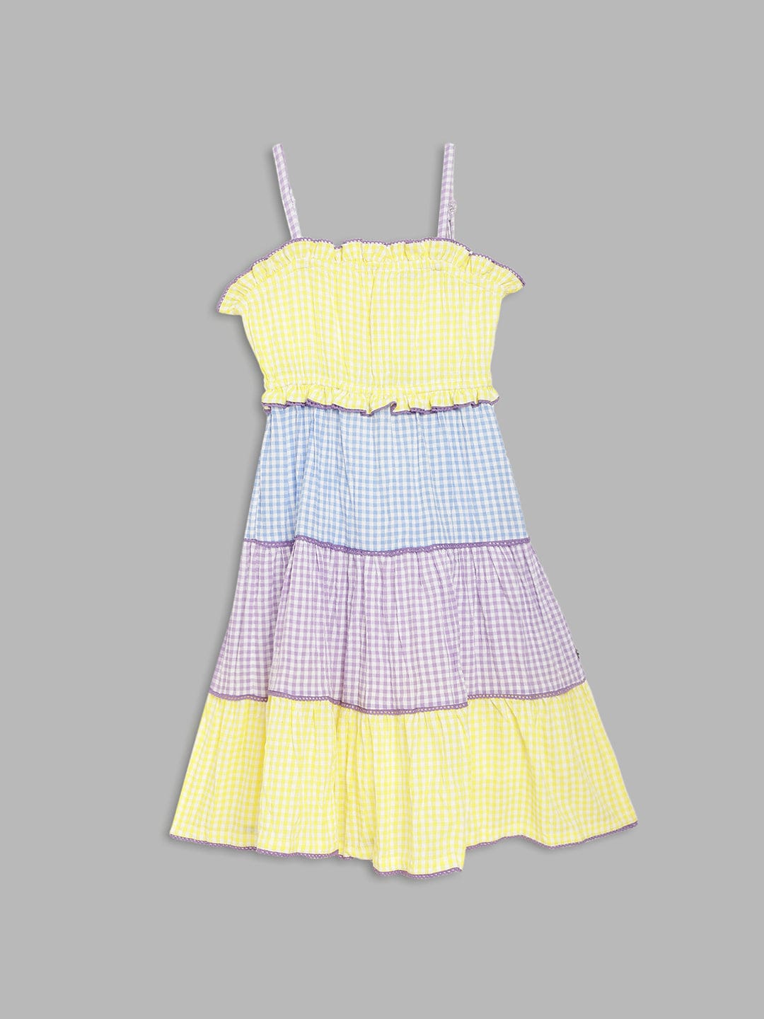 Blue Giraffe Girls Multi Dress