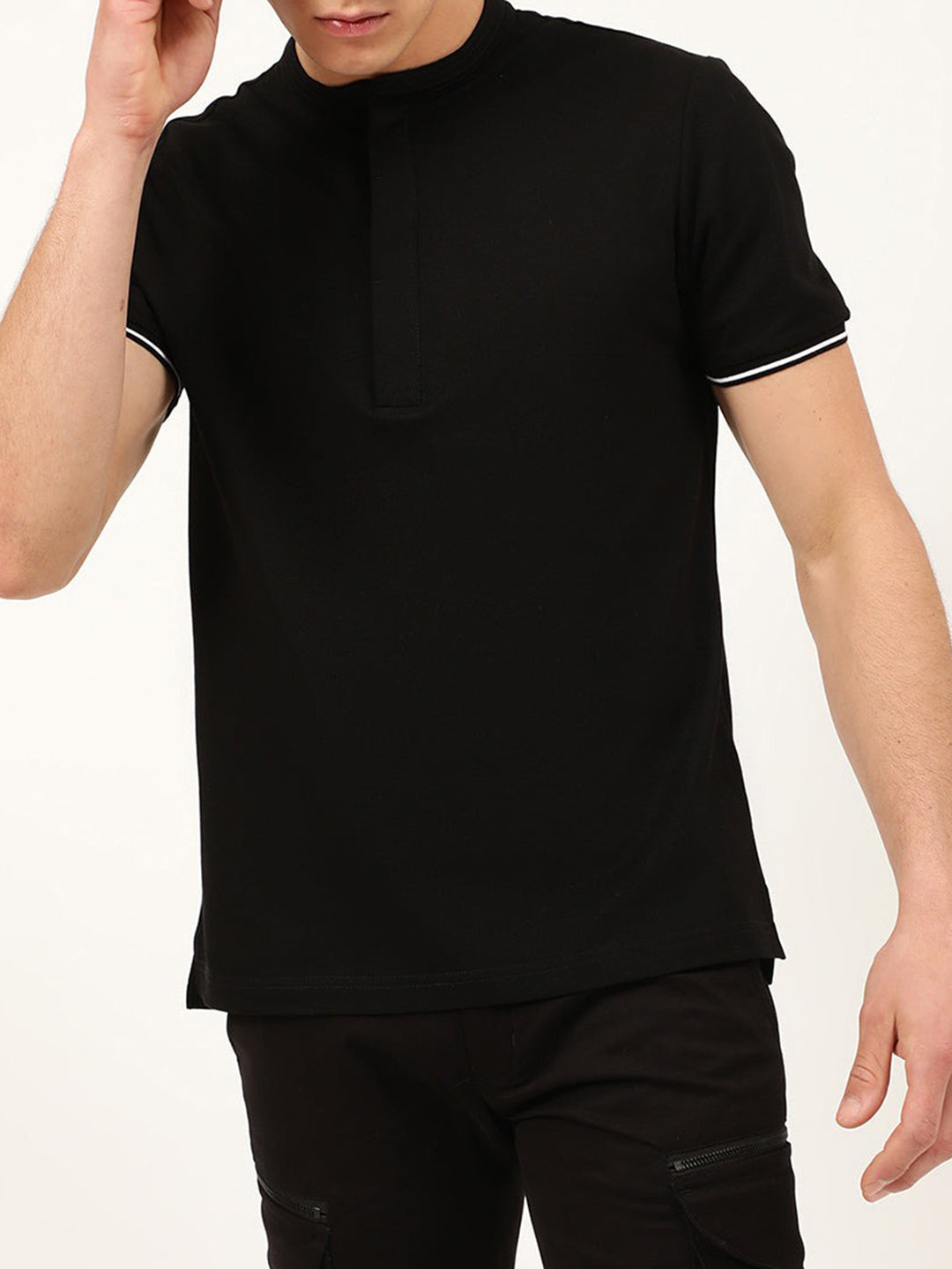 Antony Morato Black Slim Fit T-Shirt
