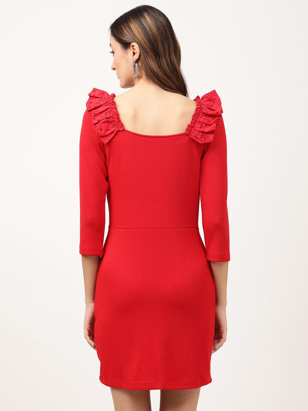 Elle Women Red Dress