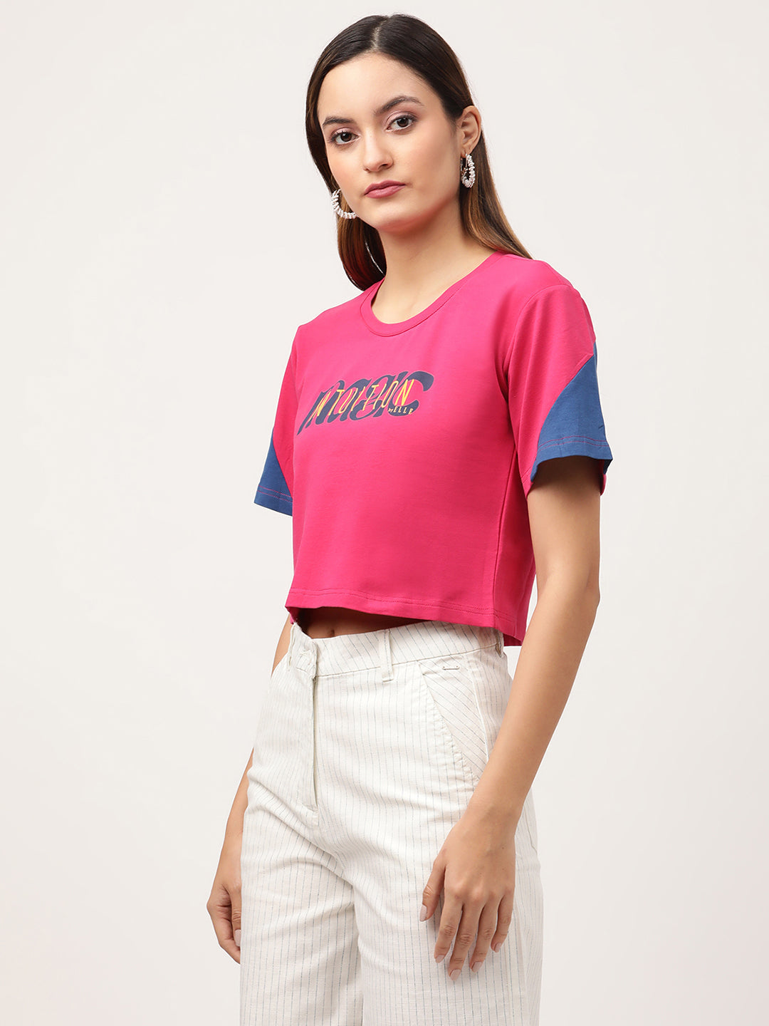 Elle Women Pink Tshirt