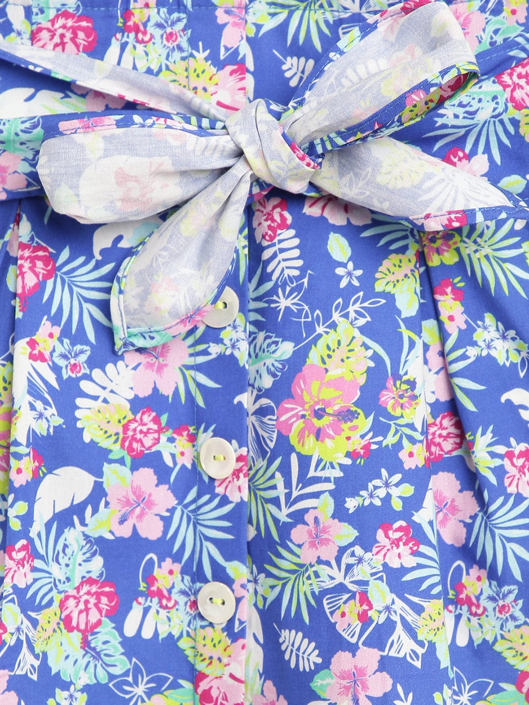 Blue Giraffe Girls Multi Flare Skirt