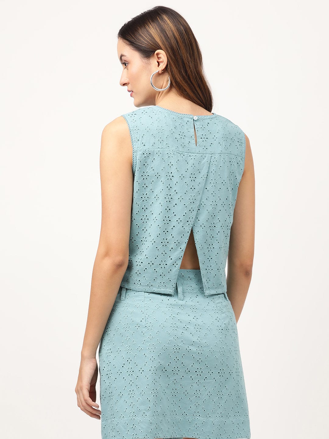 Elle Women Green Top