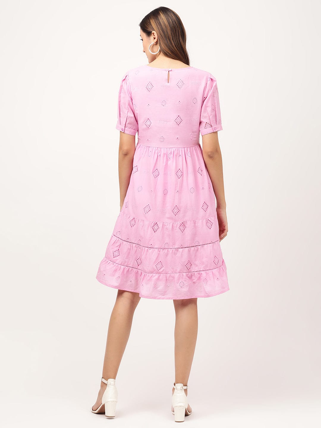 Elle Women Pink Dress