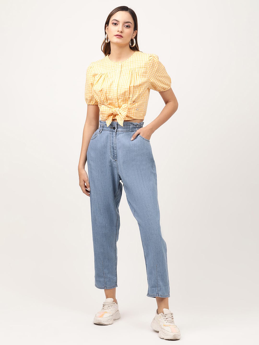 Elle Women Yellow Top