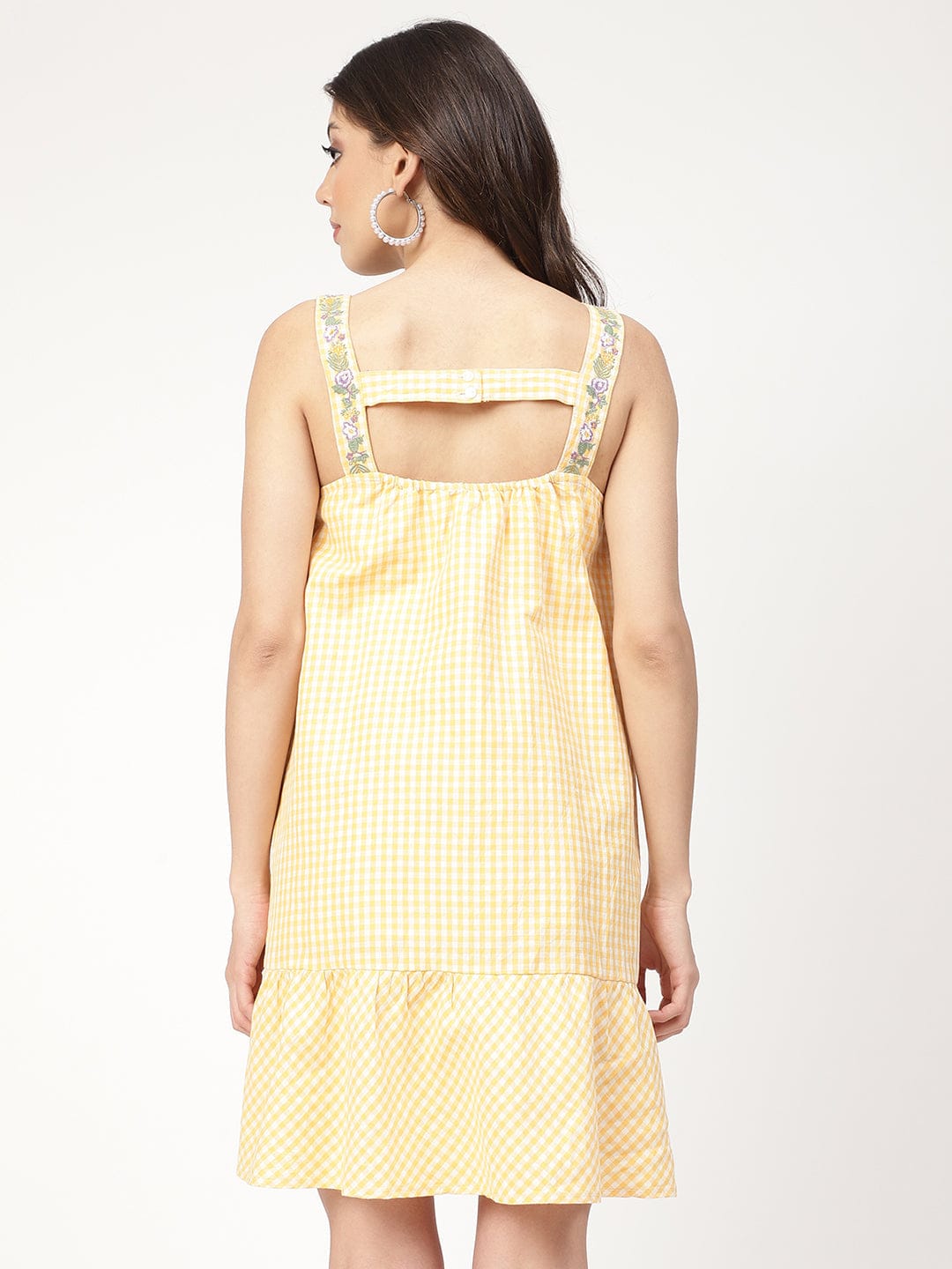 Elle Women Yellow Dress