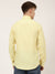 Harsam Men Yellow Solid Collar Shirt