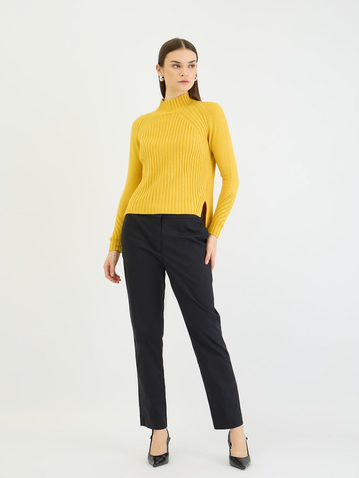 Centrestage Women Yellow Sweater