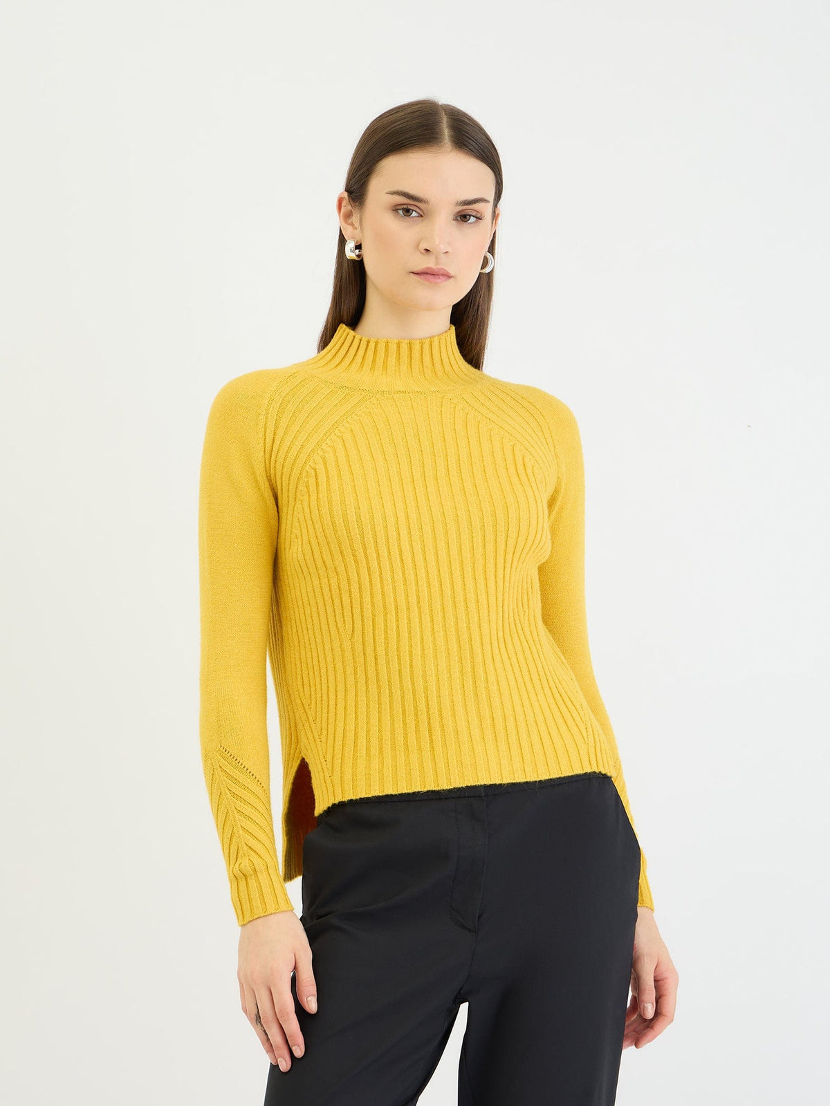 Centrestage Women Yellow Sweater