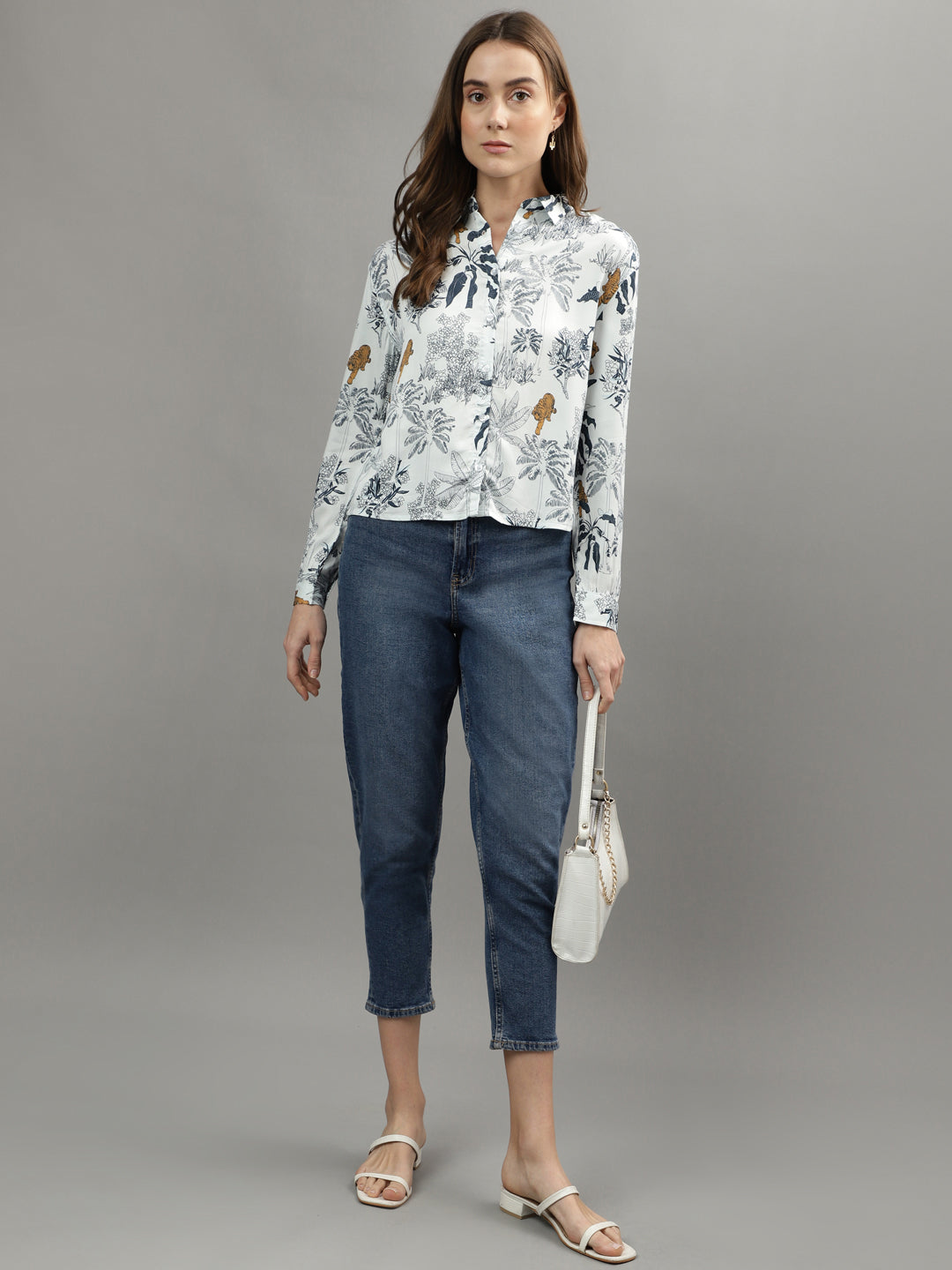 Iconic Multi Printed Regular Fit Shirt