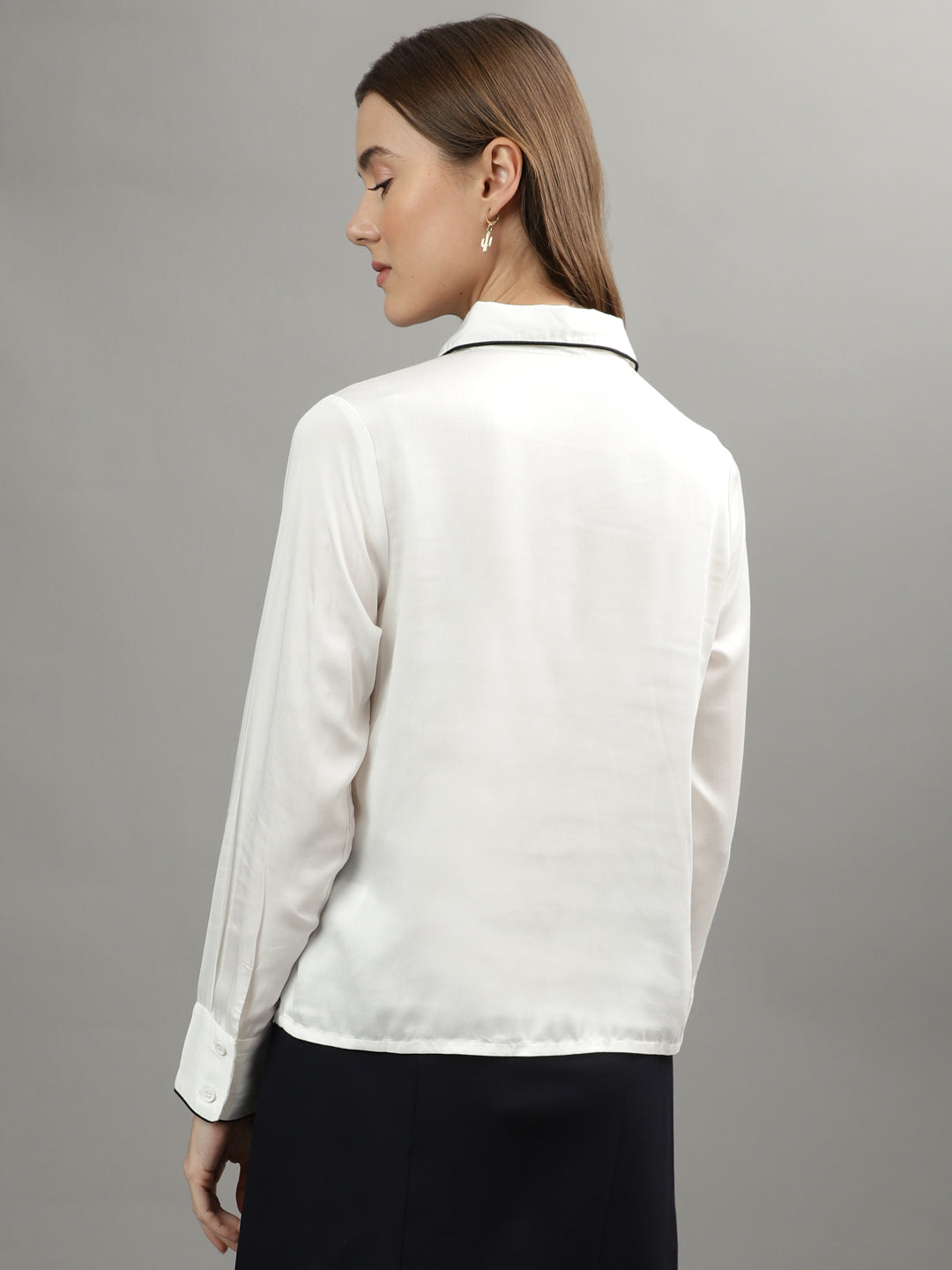 Iconic White Regular Fit Shirt