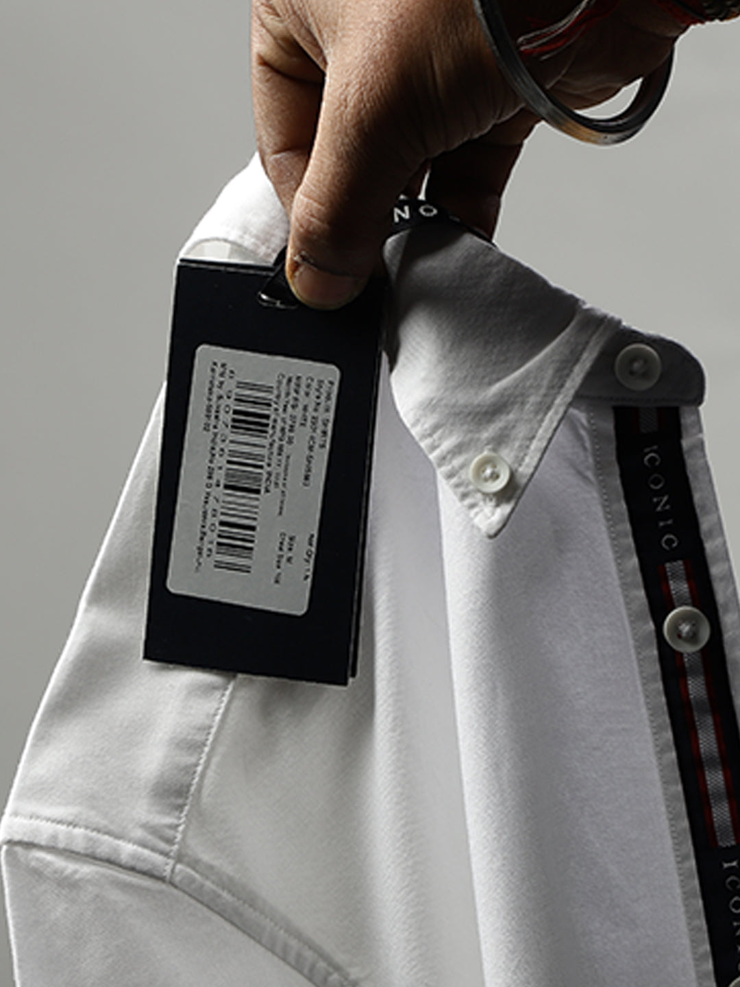 Iconic White Regular Fit Shirt
