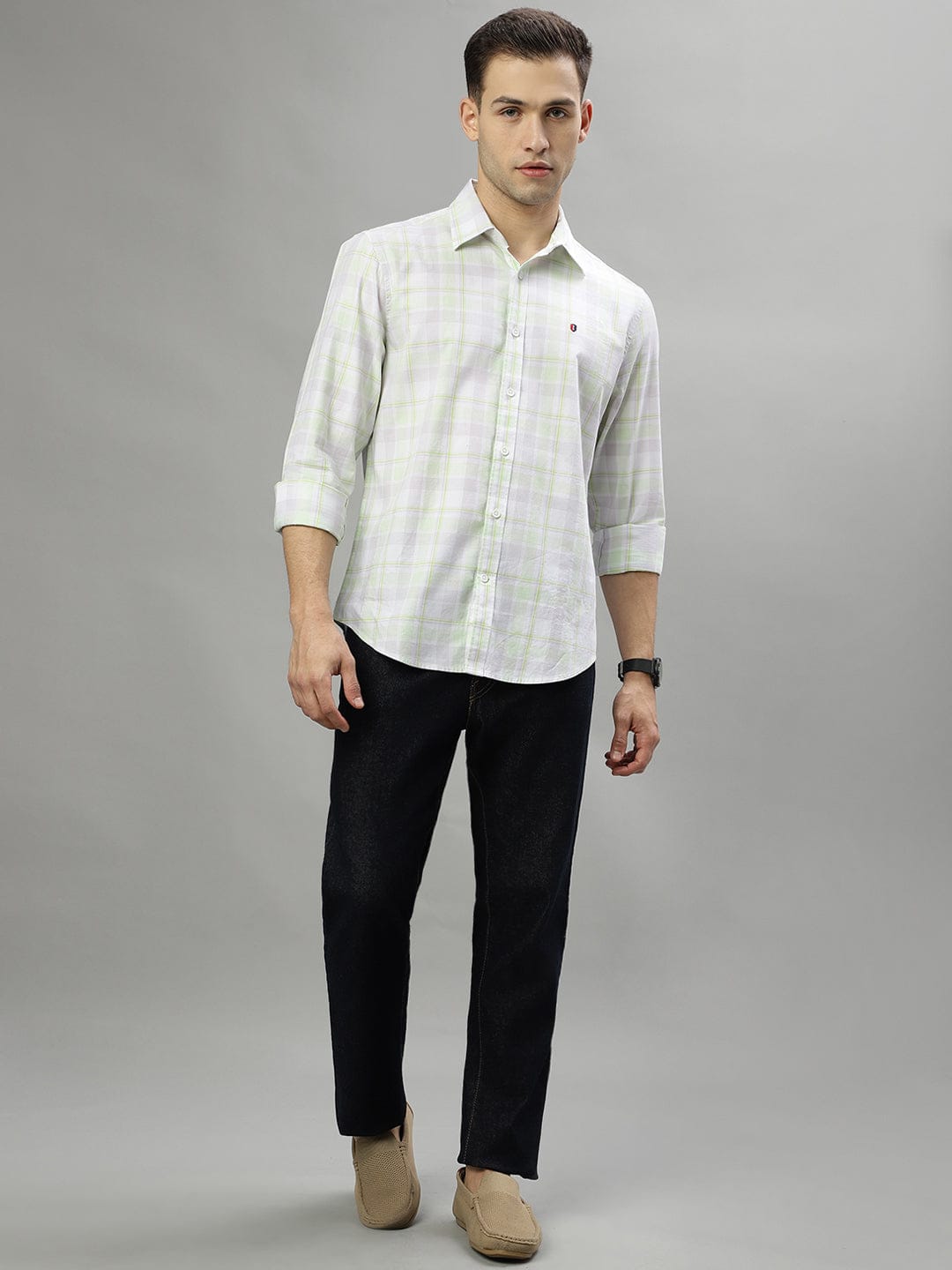 Iconic Men Multi Shirt Collar Shirt