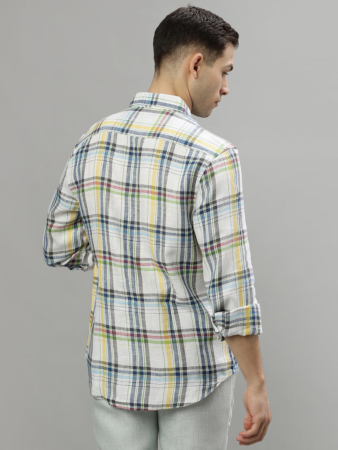 Iconic Multi Checked Regular Fit Shirt