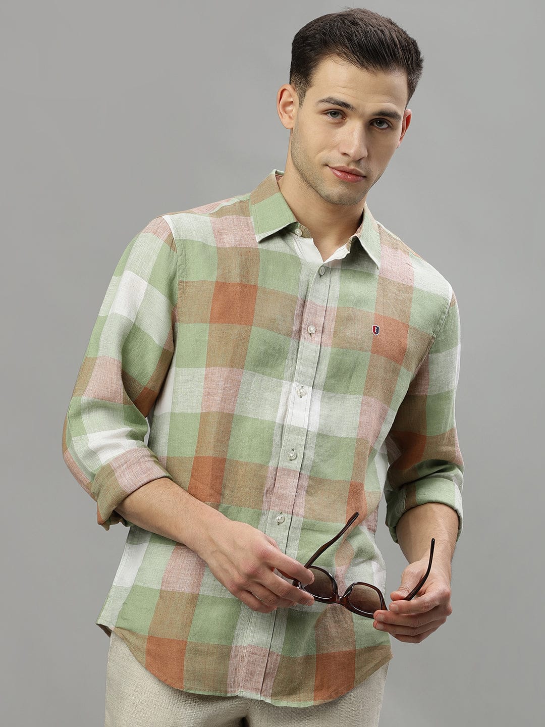 Iconic Men Multi Shirt Collar Shirt